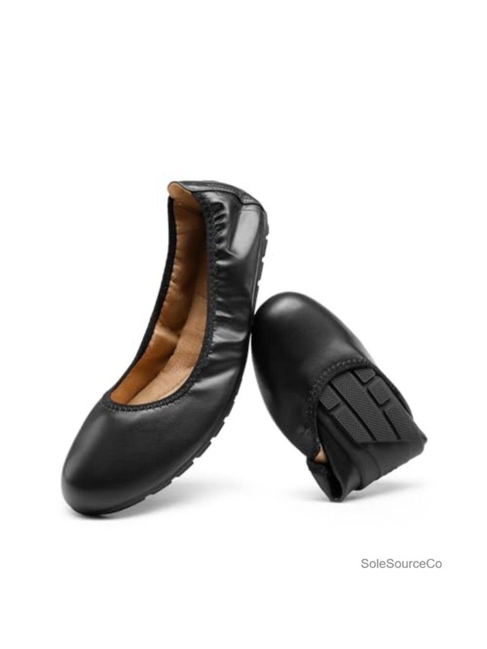 Women's Foldable Ballet Flats Lightweight Travel Dressy Shoes